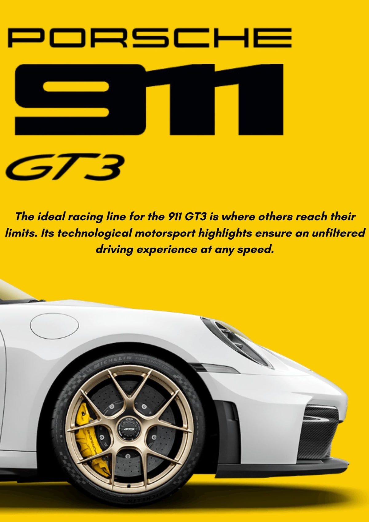 911 GT3 | Track Legend Wall Poster