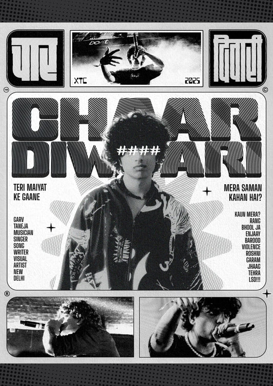 Chaar Diwari | Editorial Artist Poster