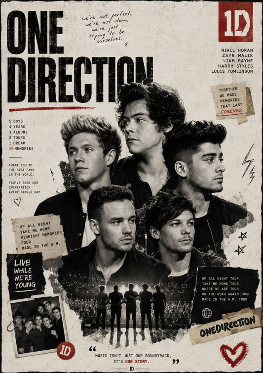 One Direction | Forever Young Wall Poster