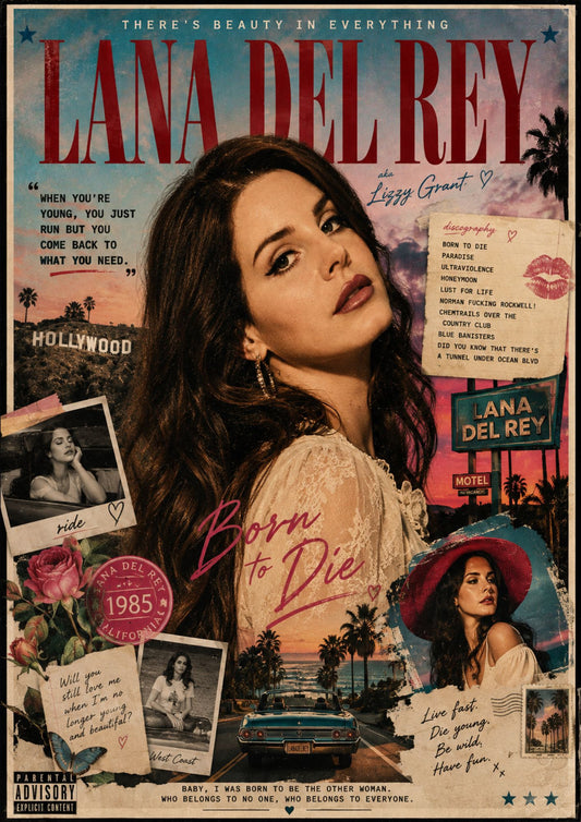 Lana Del Rey | California Dreams Poster