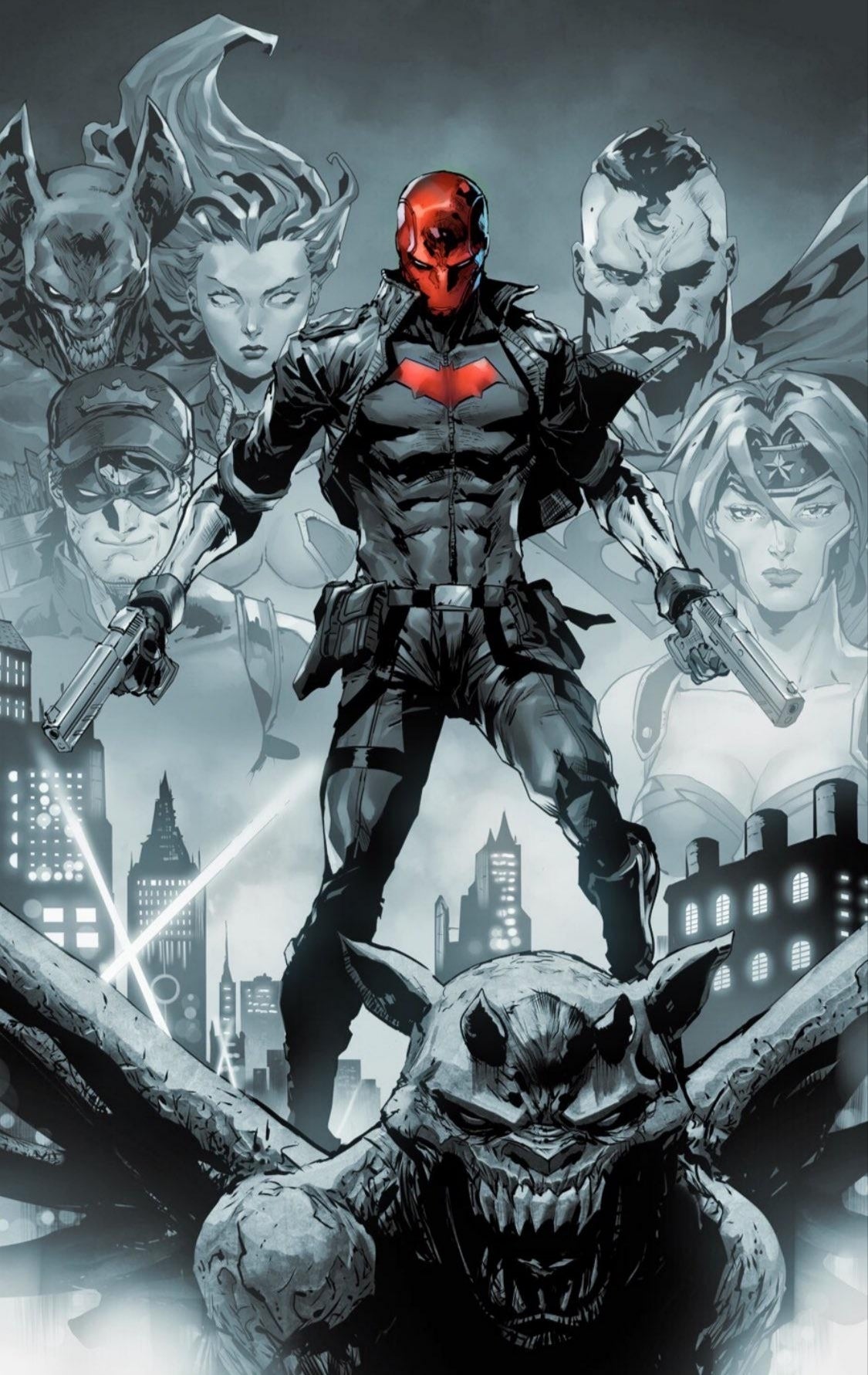 Red Hood Comic Poster